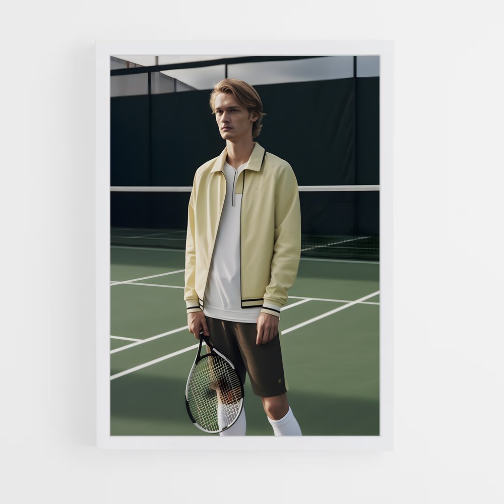 Poster Sebastian korda donner – affiche Tennis (vue 3)